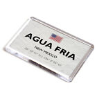 Fridge Magnet - Agua Fria - New Mexico - Usa - Lat/Long