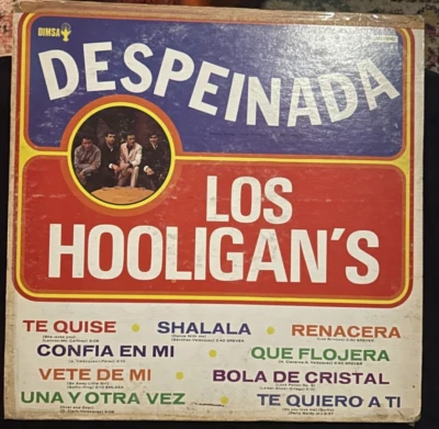 Los Hooligans "Despeinada" Vinyl Record LP  G/G+ Foto 1 de 4