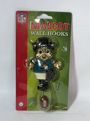 NFL Jacksonville Jaguars Football Mascot Wall Hook Decor Bed Bath Kid Room Cover