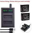 Battery or LED Charger for Panasonic DMW-BLE9E DMW-BLG10 Lumix DMC-GF6W DC-G100