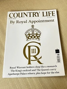 COUNTRY LIFE MAGAZINE. November 13th 2024 Issue 46. By Royal Appointment. VGC - Picture 1 of 19