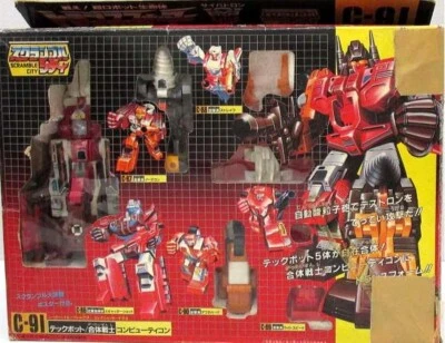 Transformers C-91 Techbot Combined Warrior Computiconl Toy imited Takara Hobby - Image 1 of 4