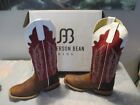 lot p Anderson Bean Boots kids western 4Y