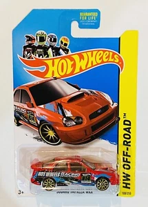 Hot Wheels Subaru Impreza WRX Red 2014 HW Off-Road 108/250 - Picture 1 of 3