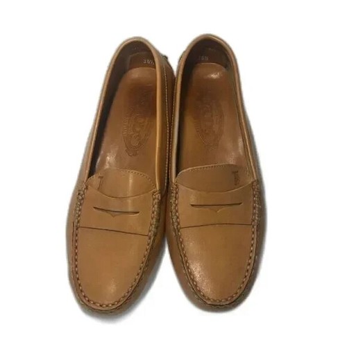 TOD’S Scarpe da guida Tod's donna Gommino in pelle liscia marrone taglia 36 5 EU 6 US
