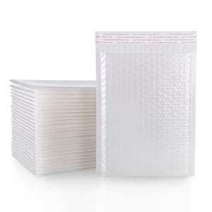 HARZOLE WOW-1317 50Pack 5" x 7"Poly Bubble Mailer Padded Envelope Bags - Picture 1 of 4