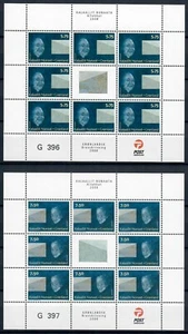 GRÖNLAND. 2008. 106 Kr Europa CEPT. Der Brief. Kleine Blätter, postfrisch (SM13-S14) - Bild 1 von 1