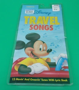 Disney Travel Songs Cassette Tape Walt Disney Records 1994 - BRAND NEW Sealed - Picture 1 of 3