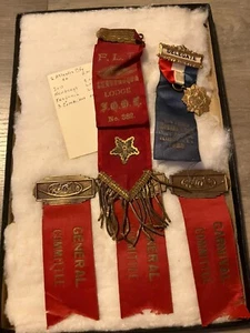 Nastro IOOF ORDINE INDIPENDENTE ODD FELLOWS + altri - Foto 1 di 6