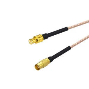 Antenna Adapter Cable MCX Male Plug to MMCX Female Jumper Pigtail RG178 15cm - Picture 1 of 3