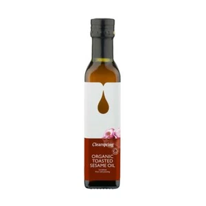 💚 Clearspring Organic Toasted Sesame Cold Pressed Oil 250ml - Picture 1 of 1