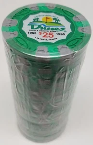 Poker Chips (25) $25 Dunes Commemorative 9 gram Clay Composite - Picture 1 of 2