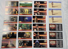 Star Wars Episode 1 Wide vision Misc Cards Huge Lot 500+ FREE SHIP!