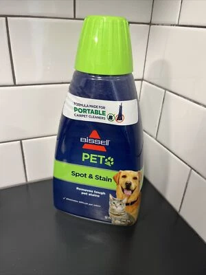 Bissell Pet Spot & Stain Carpet Cleaner Portable Machine Formula 32 Fl Oz SEALED - Image 1 of 3