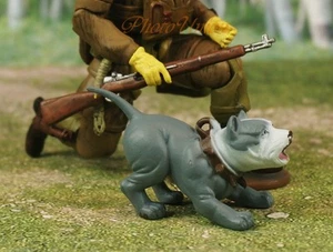 Figura Hood Hounds Ruger Gris Pit Bull Dog 1:18 GI Joe Talla Cake Topper K1285 L - Imagen 1 de 4