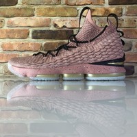 lebron xv rust pink