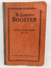 Locomotive Booster No 101 Instruction Book 1924 Illus SC Franklin Railway Supply