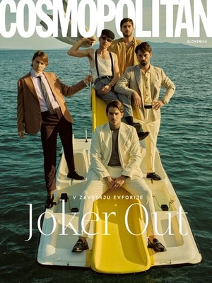 JOKER OUT Eurovision Slovenia COSMOPOLITAN Magazine October 2025 + 2 Posters NEW - Image 1 of 2