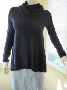 Alice + Olivia Womens Draped Cowl Neck Wool Cashmere Sweater base layer Sz S EUC - Picture 1 of 4