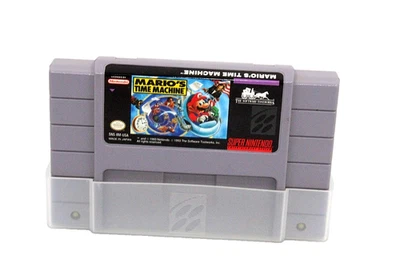 snes Mario's Time Machine sns 8m USA Super Nintendo Game - Image 1 of 3