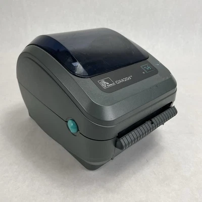 Zebra GX420t USB Thermal Transfer Label Printer Tested - Image 1 of 4