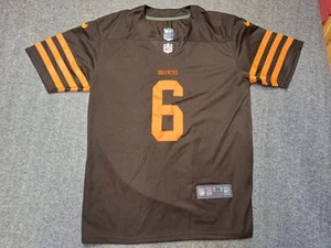 Nike NFL On Field Cleveland Browns Stitched Jersey Baker Mayfield #6 Mens Size M - Picture 1 of 12
