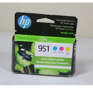 HP 951 Tintenpatronen Cyan, Magenta, Gelb, 3er Pack - Bild 1 von 2