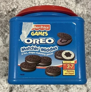 Fisher Price Oreo Matchin' Middles Shape Matching Game 1996 - 20 metà biscotti - Foto 1 di 8