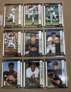 1999 bowman Baltimore Orioles (21 Cards) - Picture 1 of 3
