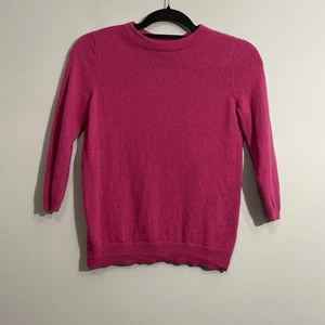 Talbots Women’s Pink Cashmere Sweater Size SP – Soft Luxury, Classic Preppy - Picture 1 of 8