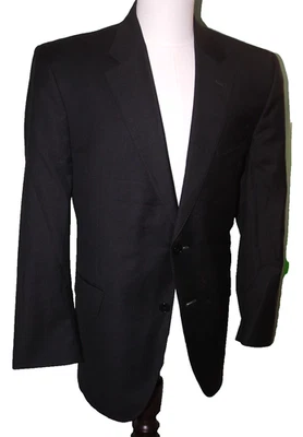 Jos A Bank Men's 42R Signature Gold Charcoal Wool Sport Coat Blazer - Image 1 of 4