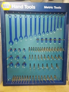 Vint Napa Herramientas En Tienda Exhibición Pared Organizador Herramientas Métricas Estante de Alambre 29.5x23.5 - Imagen 1 de 14