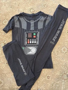 Disney Parks Star Wars Darth Vader 3 Piece Pj Set Size 10 - Picture 1 of 4