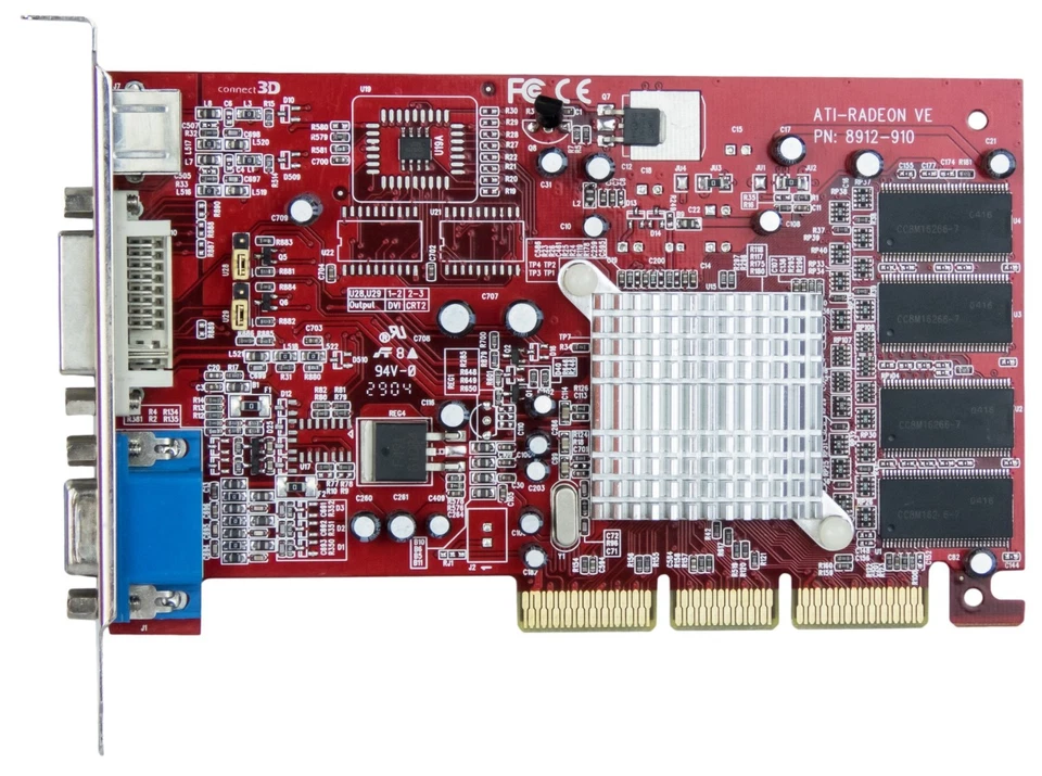 Connect 3D Ati Radeon 7000 Ve 64Mb 8912-910 C3D 6005 - Image 1 of 2