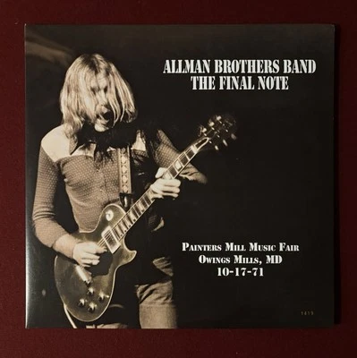 The Allman Brothers Band The Final Note (Black & White Swirl Vinyl) RSD NM/NM - Image 1 of 4