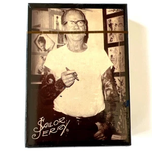 Sailor Jerry Playing Cards Pack Tatuaggio Pinup Rum Navy Mazzo Vintage -SIGILLATO - Foto 1 di 6