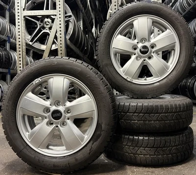 4x Orig MINI Winterräder Heli Spoke 492 175/65 R15 88H F55 F56 F57 6855101 3516 - Bild 1 von 3