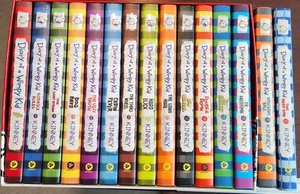 Jeff Kinney Diary of a Wimpy Kid 1-15 Books Set Hardcover Paperback - Picture 1 of 3