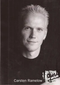BAYER 04 LEVERKUSEN: CARSTEN RAMELOW SIGNED 6x4 PORTRAIT PROMO/PHOTO+COA - Picture 1 of 1