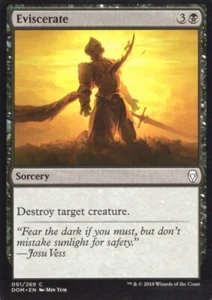 4X EVISCERATE 091/269 DOMINARIA MTG MAGIC NM X4 - Picture 1 of 1