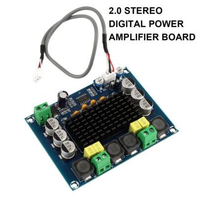 TPA3116D2 Dual-channel Stereo Digital Audio Power Amplifier Board 2*120W D Class - Image 1 of 4