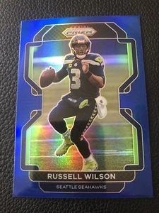 RUSSELL WILSON - 2021 Panini Prizm - Dark Blue Retail Prizm #45 - SSP - Picture 1 of 2
