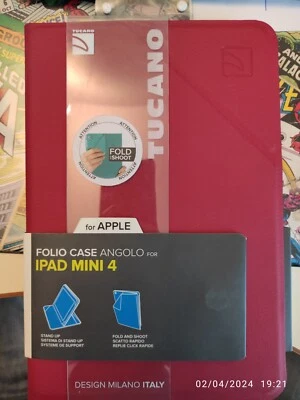 Tucano Folio Case Angolo Cover Apple iPad mini 4 Rosso - Immagine 1 di 4