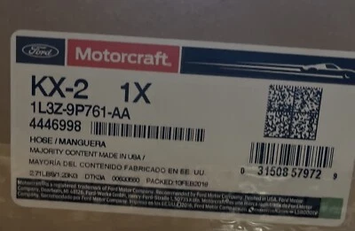 Genuine Motorcraft Vacuum Hose Motorcraft KX-2, 1L3Z-9P761-AA - Image 1 of 2