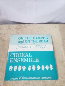 SALEM COLLEGE ~ 200TH ANV. RECORDING ~ CHORAL ENSEMBLE ~ 1964 ~ LP - Picture 1 of 5