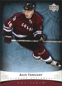 2005-06 Artifacts Hockey #28 Alex Tanguay