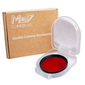 Cámaras MaD 49 mm 52 mm 58 mm 67 mm filtro de cámara color rojo para blanco y negro - Imagen 1 de 69