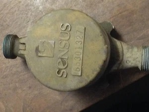 Sensus SRII 5/8" Brass Water Meter Lead Free Potable Water - Picture 1 of 8