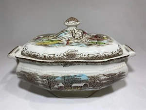 Vintage Kensington Shakespeare Ironstone Bowl with Lid – 10.5", No Chips - Bild 1 von 10