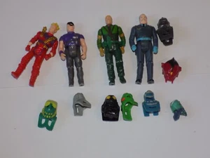 Vintage M.A.S.K. MASK Kenner kleines Restposten Konvolut Figuren Helme Euro Repaint - Bild 1 von 5